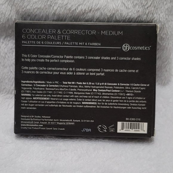 BH cosmetics corrector & concealer palette new - Picture 2 of 2